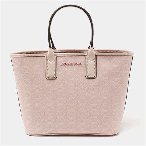 women michael kors pink purse|Michael Kors pink canvas tote.